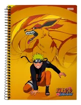 Naruto Caderno Universitário Espiral Capa Dura 1 Matéria