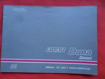 Fiat Duna Diesel 1991 1993 Manual Suplemento Guantera