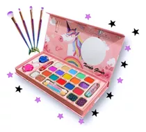 Maquillaje Infantil Niñas Maleta 80 Pcs Manicure Unicornio