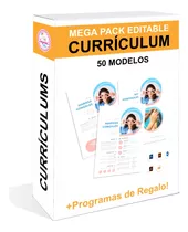 Pack Curriculums Editables Premium Crear Plantillas Diseños