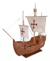 Navio Pirata: Caravela Pinta De Colombo , Modelo Artesanal