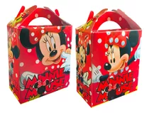 Mickey O Minnie Mouse 50 Cajas Dulceras Bolos Fiesta