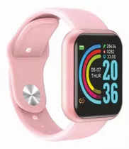 Smartwatch Holmi Smart Bracelet D20 1 1.3 Bluetooth Inteligente Malla Rosa De Silicona