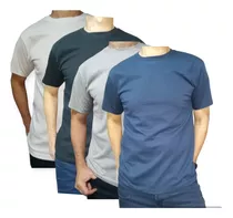 Pack X 3 Remeras Talle Especial Lisa