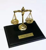 Balanza De La Justicia De Bronce . Regalerias Para Abogados