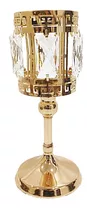 Candelabro Porta Velas Color Oro Metal M1 - Sheshu Home