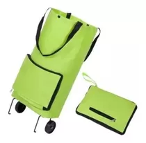 Carro Carrito Feria Plegable Bolso Con Ruedas Hasta 15k 