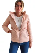 Campera Mujer Invierno Abrigada Inflable Pluma Importada