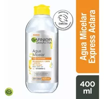 Agua Micelar Express Aclara Garnier Skin Active 400ml Tipo De Piel Todo Tipo De Piel