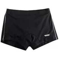 Short Speed Short Liso Nat C/suspensor Negro Hombre