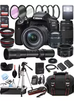 Canon Eo Dslr Camara Ef-s Stm Zoom Lens Iii Lente Ef Super