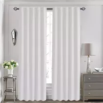 Juego De Cortinas Blackout Textil Presillas Ocultas Oferta!!