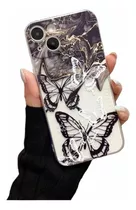 Funda Para iPhone 15 Pro Max Mariposas Nena Transparente