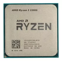 Processador Gamer Ryzen 3 2200g Gráfica Integrada S/cooler