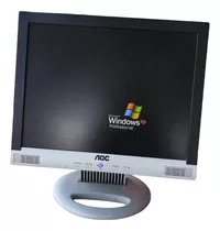 Monitor Aoc Modelo Lm522 15 Polegadas Usado Ler Descrição