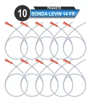 Sonda Gastrointestinal Levin 14 Fr Paquete Con 10 Piezas