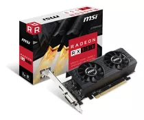 Placa De Video Msi Rx550 2gb Ddr5 64bit Low Profile S/ Us0