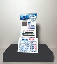 Mini Calendario Imantado Publicitario 100 Unidades