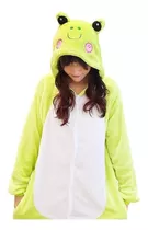 Kigurumi Rana Cosplay Pijama Mameluco Disfraz Tottori