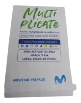 Chip Prepago Movistar 4g