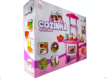 Cozinha De Infantil Brinquedo Divertida Kit 43 Pç Original