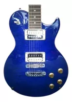 Aria Pe Elite Les Paul Con Duncan Design Transparent Blue