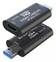 Capturadora Video Hdmi U3 Streaming Hd 1080 Usb 3.0 4k 60 Hz