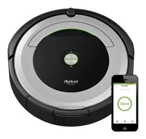 Aspiradora Irobot Roomba 690 Wifi Programable Santiago Color Gris Con Negro