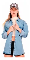 Customs Ba Camisa Mujer Camisas Elastizada Tachas Jean B