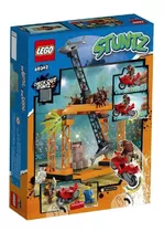 Lego City 60342 Stuntz Desafio De Acrobacias Ataque Tubarao