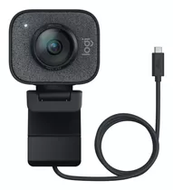 Webcam Logitech Stream Cam Usb-c 60 Fps Full Hd 1080p Color Gris Oscuro