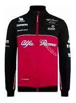 Chaqueta Alfa Romeo Team F1 Con Mangas Para Correr