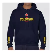 Buzo Saco Capota Fútbol Selección Colombia Personalizado
