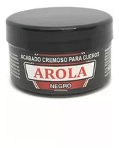 Crema Arola Para Cueros. 60gr. Color Negro.