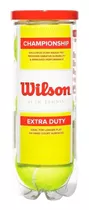 Tubo X3 Pelotas Wilson Regular Extra Duty Tennis - El Rey