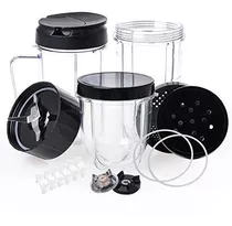 Queentrade Magic Bullet - Juego De Tazas De Repuesto Para 2