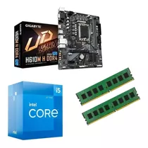 Combo Act Gigabyte H610m H + Intel I5 12400 + 2x 8gb 3200