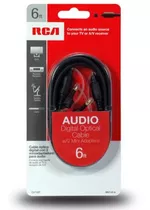 Cable Óptico De Audio De 1,8 Metros Rca Dv10r