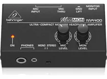 Amplificador Auriculares Behringer Ma400 Monitor Estudio