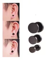 2 Aros Falso Expansor Piercing De Acero Quirurgico Unisex