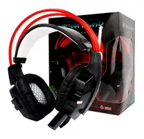 Headphone Gamer Vermelho E Preto Gh-x20