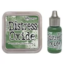 Lote De Almohadillas Rustic Wilderness Distress Oxide +...