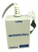 Micro Filtro Adsl Telefone 2 Saídas
