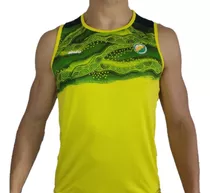 Musculosa Deportiva De Rugby Imago Wallabies Amarilla 