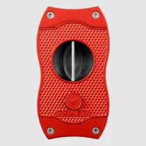 Cortador De Puros Colibri Diamond V-cut Ojo D/gato Red Rojo