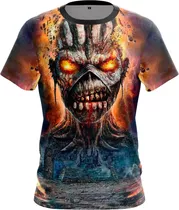 Remera Iron Maiden Rock Metal Punk Fullprint 