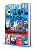 Super Pack 11 Cursos Plrs Em Vídeo(português) + 2 Bônus 