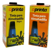 Tinta Gotero Negro Para Almohadillas X Caja De 10 Unid