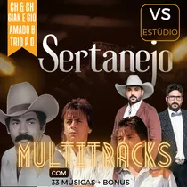 Vs Multitrack Sertanejo 33 Músicas Multipista + 20 De Bônus