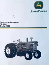 Manual De Repuestos Tractor John Deere 4420 Di